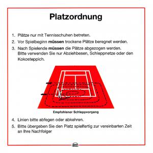 Platzordnung